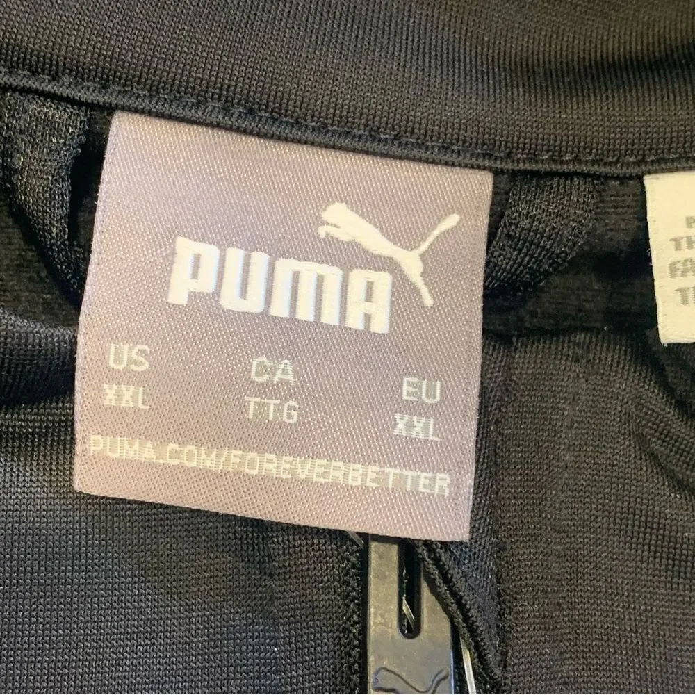 Puma Full Zip Jacket Slim Fit Dry Cell Size XXL
